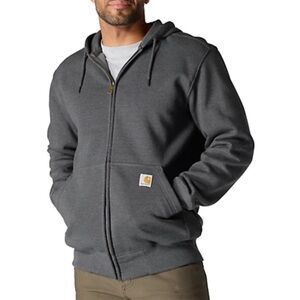 Carhartt Charcoal Full-Zip Hoodie